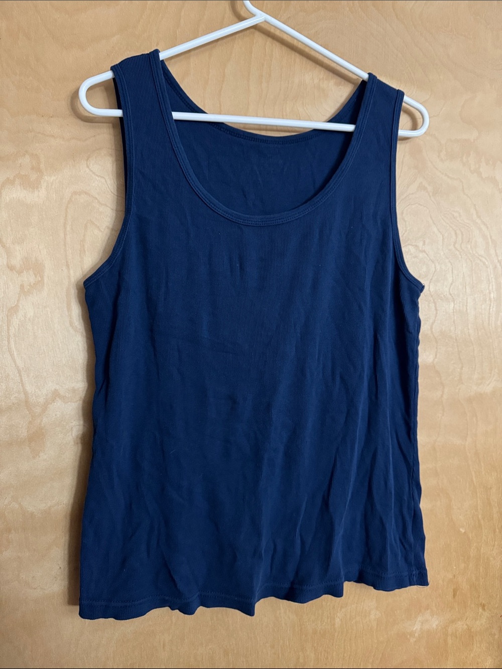 Classic Navy Sleeveless Tank Top - Women